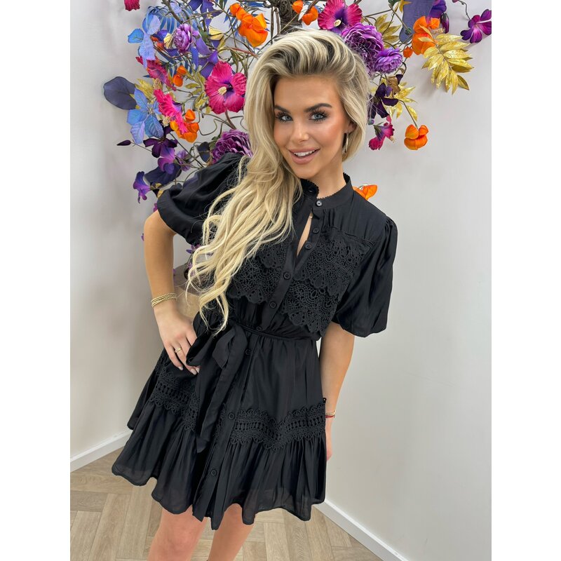 Dress Allyson Black IR1226-6 PRE ORDER