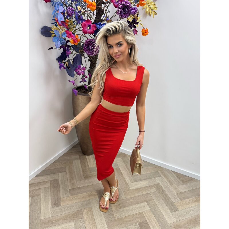 2 Delige Set Stella  Red