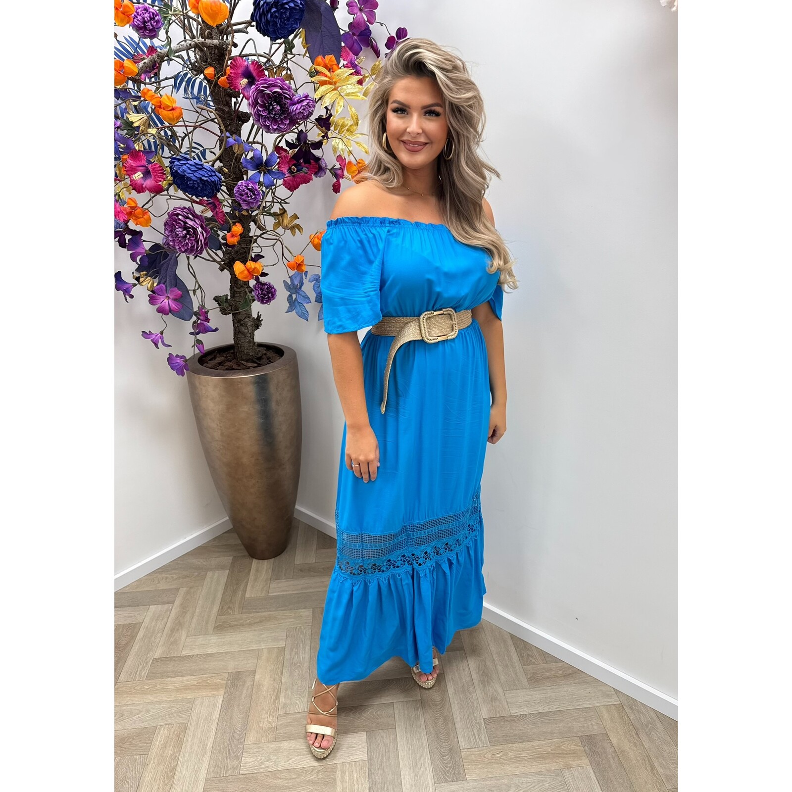 Dress  Cloe Blue FL578