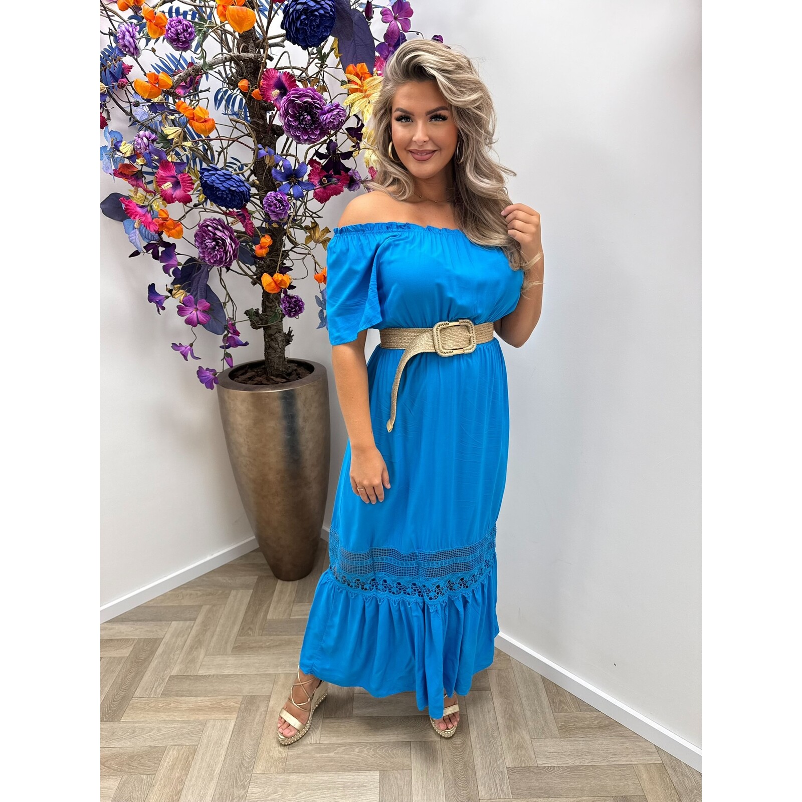 Dress  Cloe Blue FL578