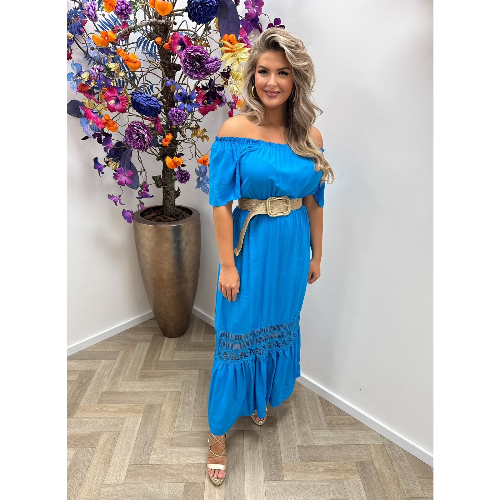 Dress  Cloe Blue FL578