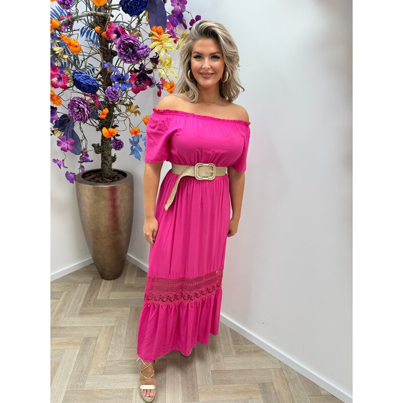 Dress  Cloe Pink FL578