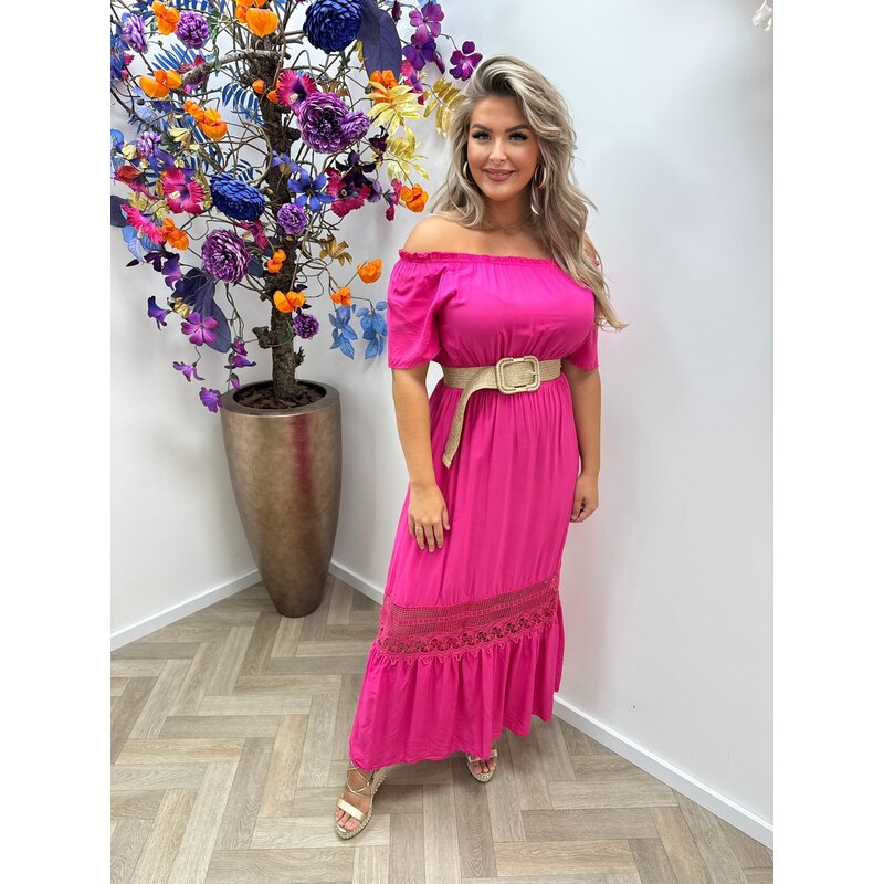 Dress  Cloe Pink FL578