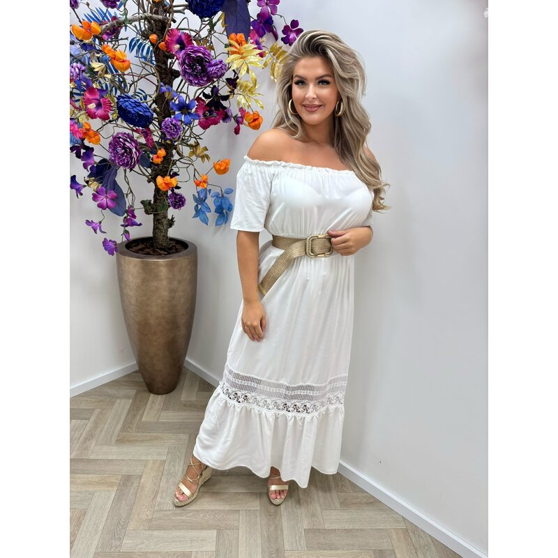 Dress  Cloe White FL578