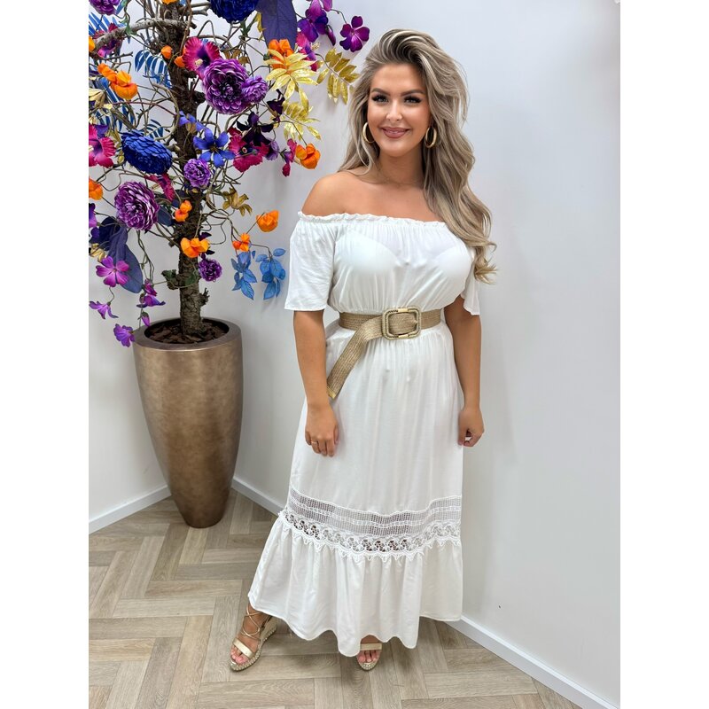 Dress  Cloe White FL578