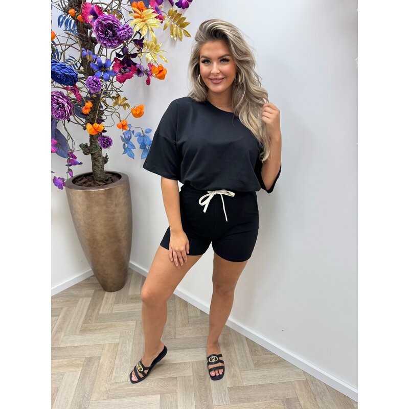2 Delige Set Basic Summer Black