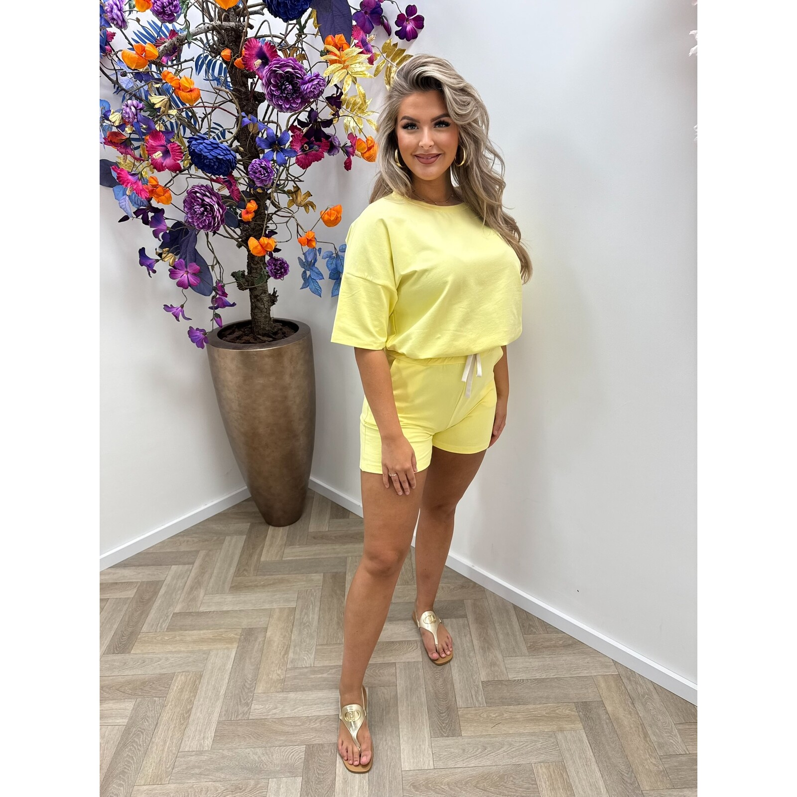 2 Delige Set Basic Summer Yellow