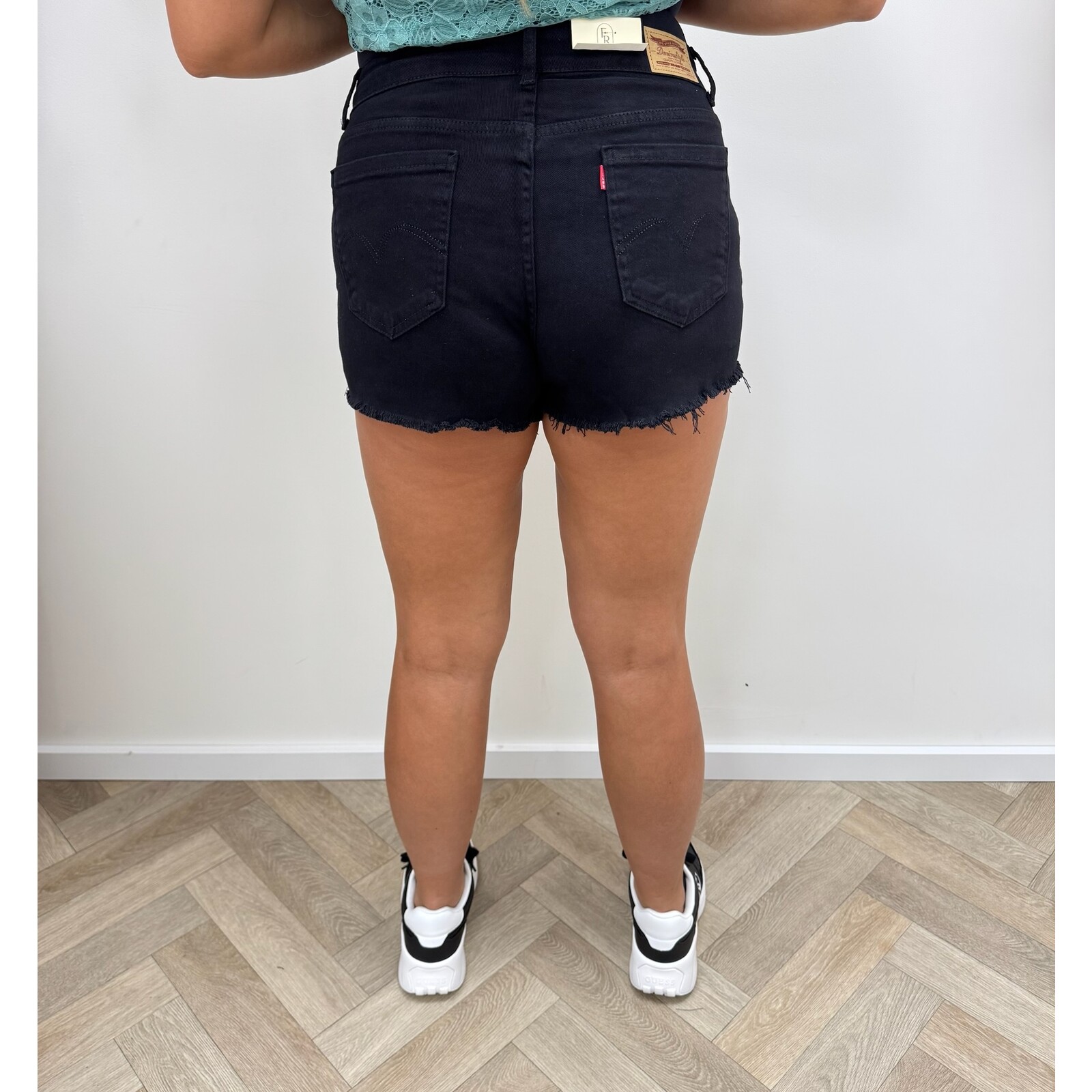 Short Folyrose Black Y-5191-1