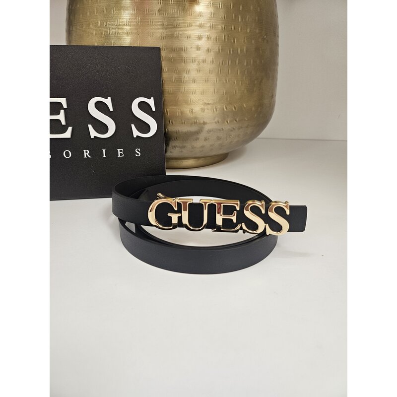 Belt Lefla Black Guess 534