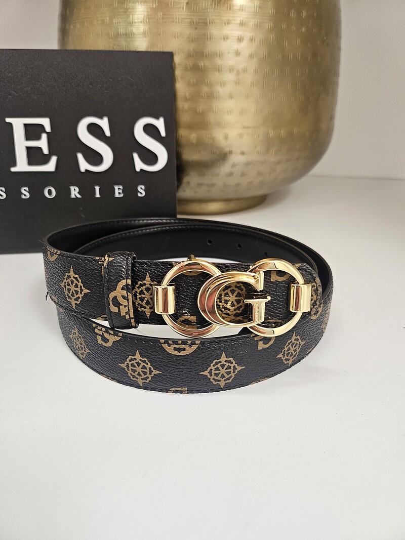 Belt Adi Logo Mocha Guess 540