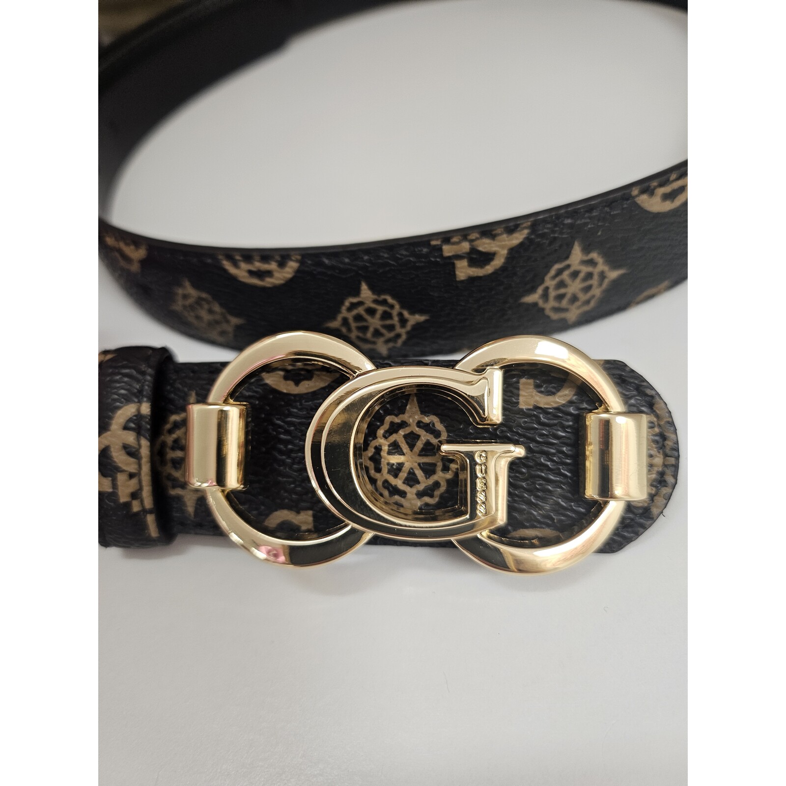 Guess Belt Adi Logo Mocha Guess 540