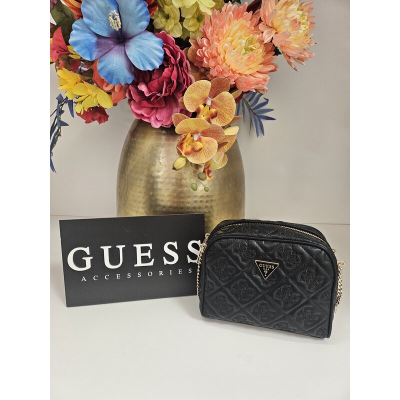 Crossbody Camera Adelasia Black Guess 542