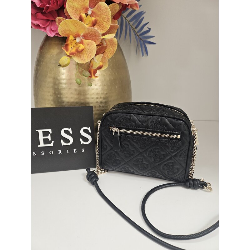 Crossbody Camera Adelasia Black Guess 542