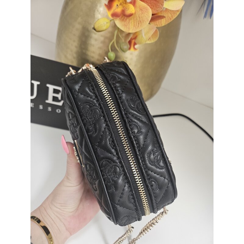Crossbody Camera Adelasia Black Guess 542