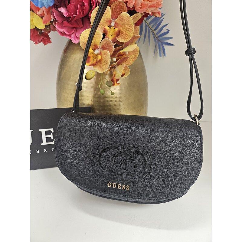 Crossbody Flap Calebra Black Guess 536