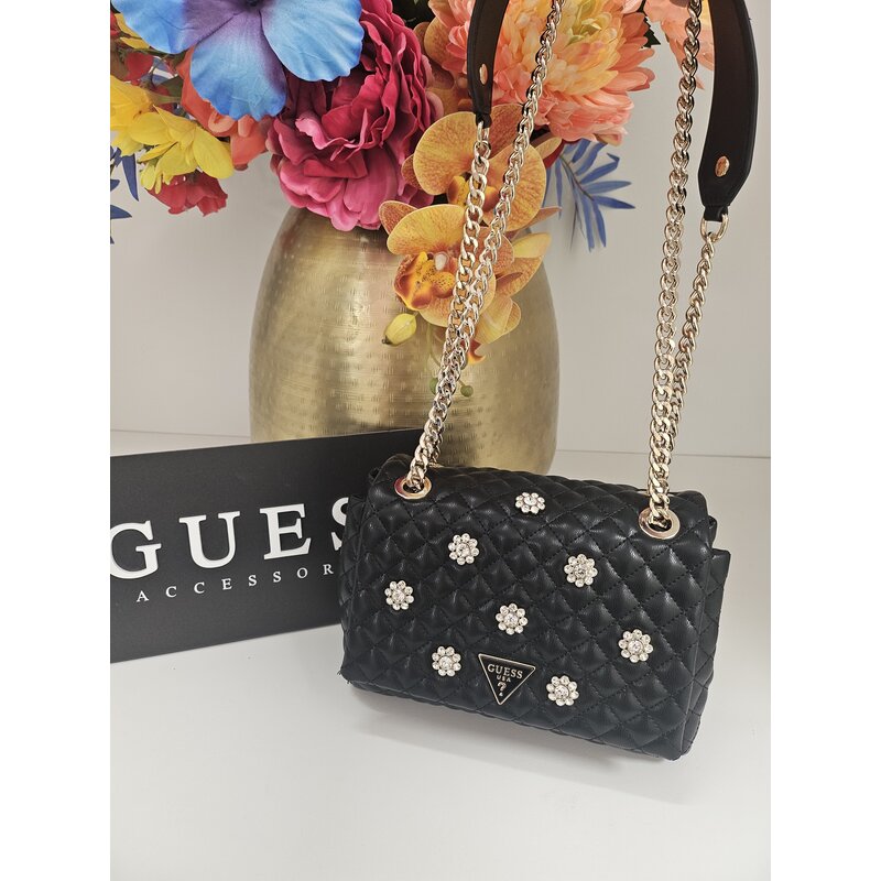 Crossbody Flap Everlee  Black Guess 543