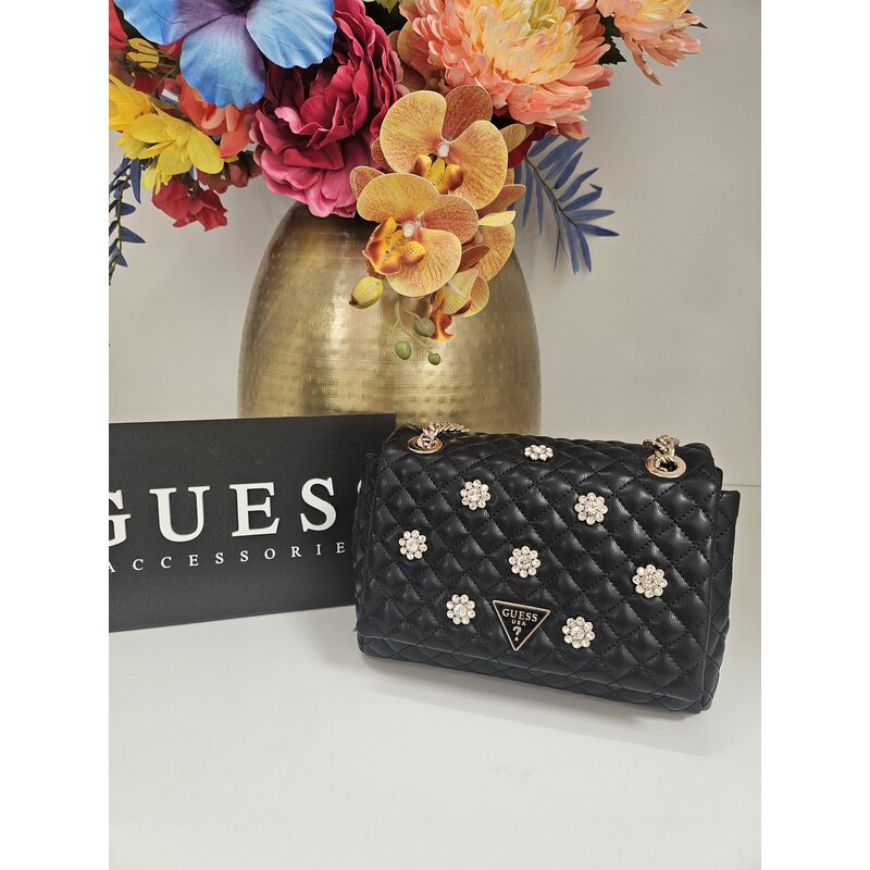 Crossbody Flap Everlee  Black Guess 543