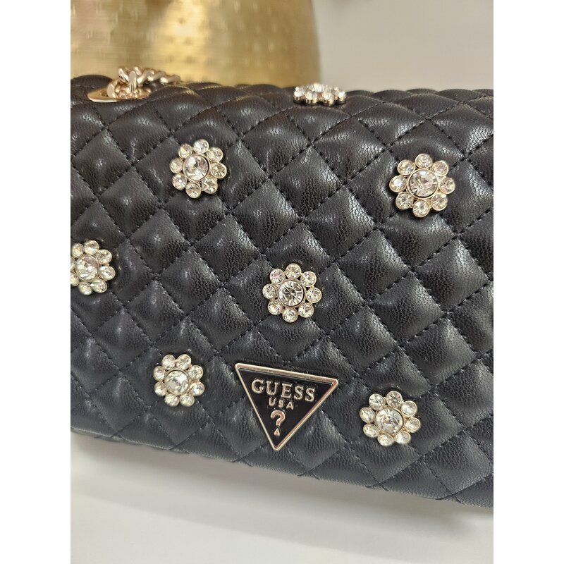 Crossbody Flap Everlee  Black Guess 543