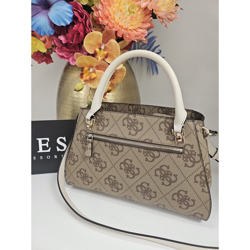 SachelBag Noelle Luxury Logo Latte Guess 545