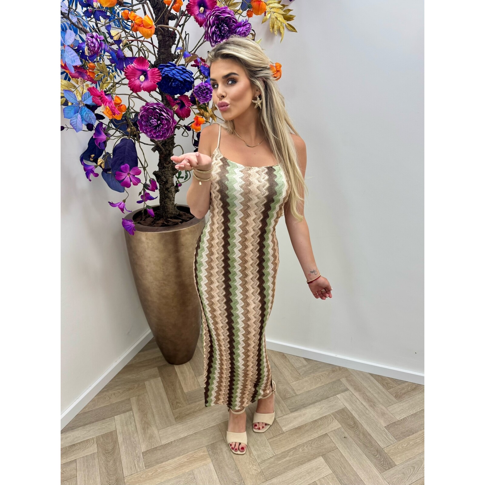 Long dress Missonia Green