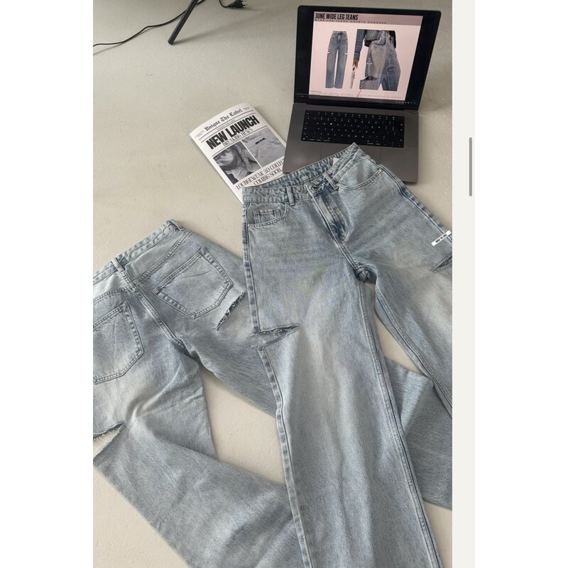 Jeans June Wideleg Unique the Label