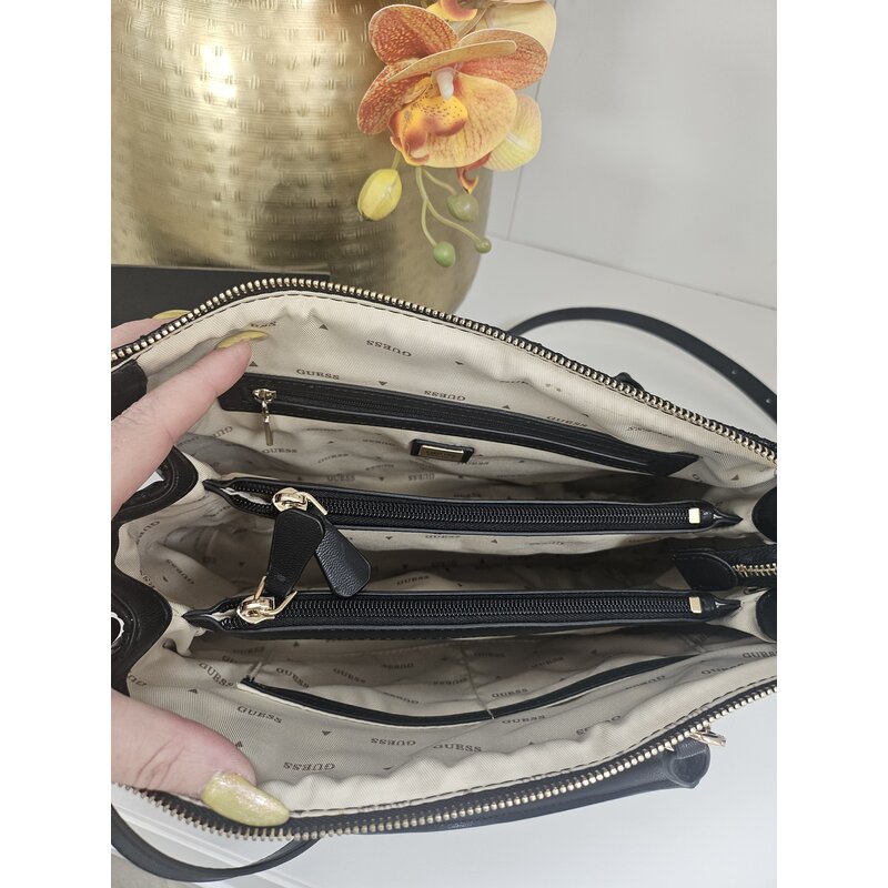 Satchel Bag Adelasia Multi  Black Guess 559