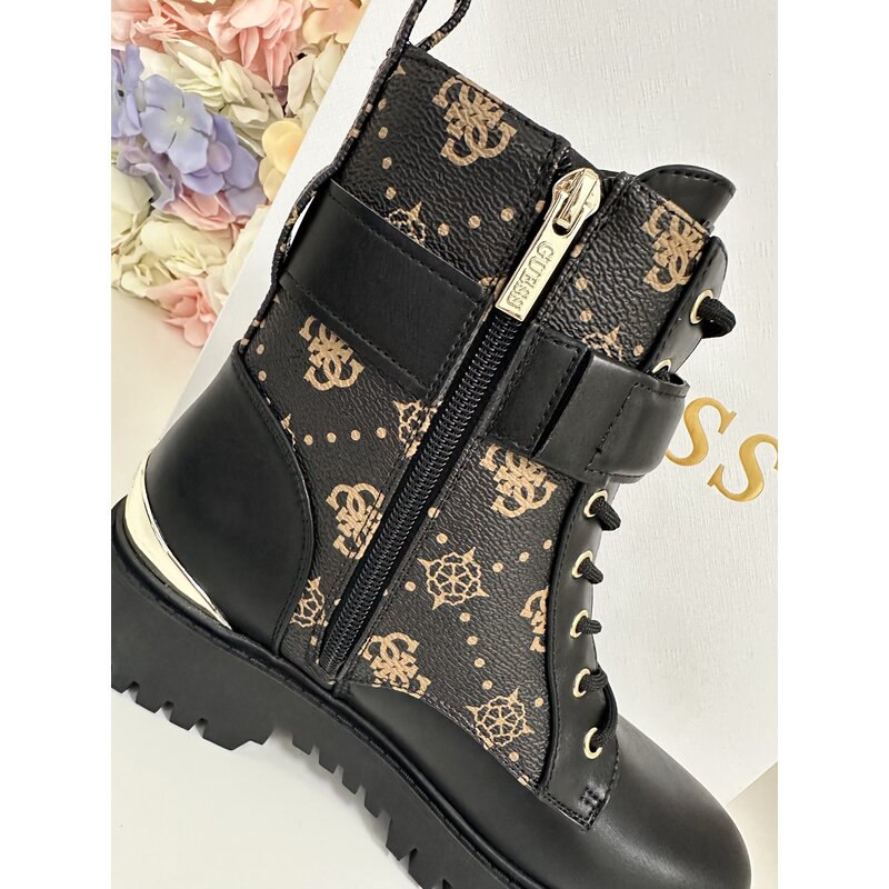 Boots Oranda Logo Brown Guess 570