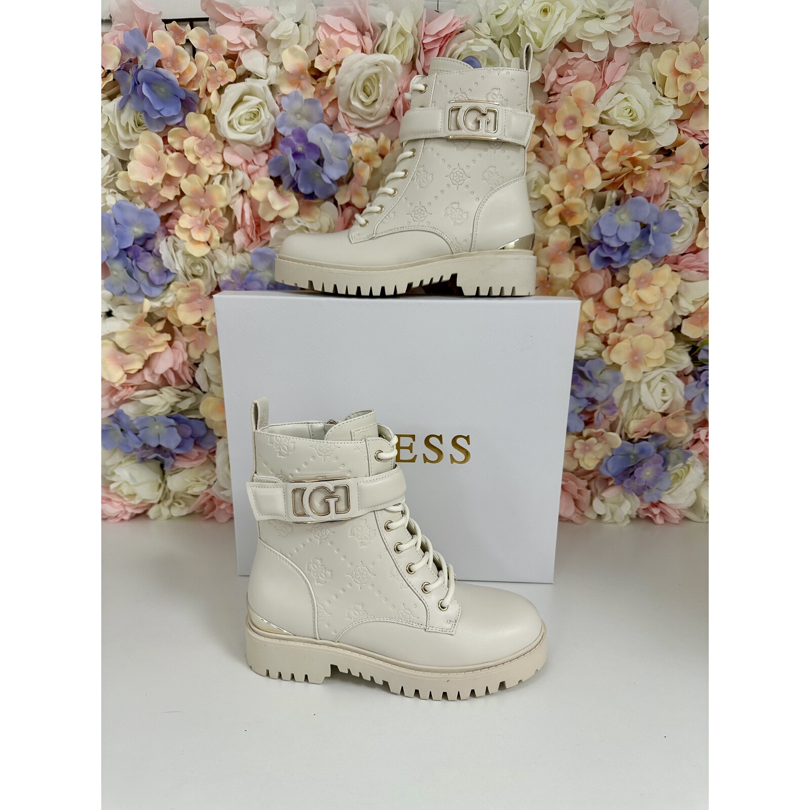 Guess Boots Oranda Ivory Guess 571