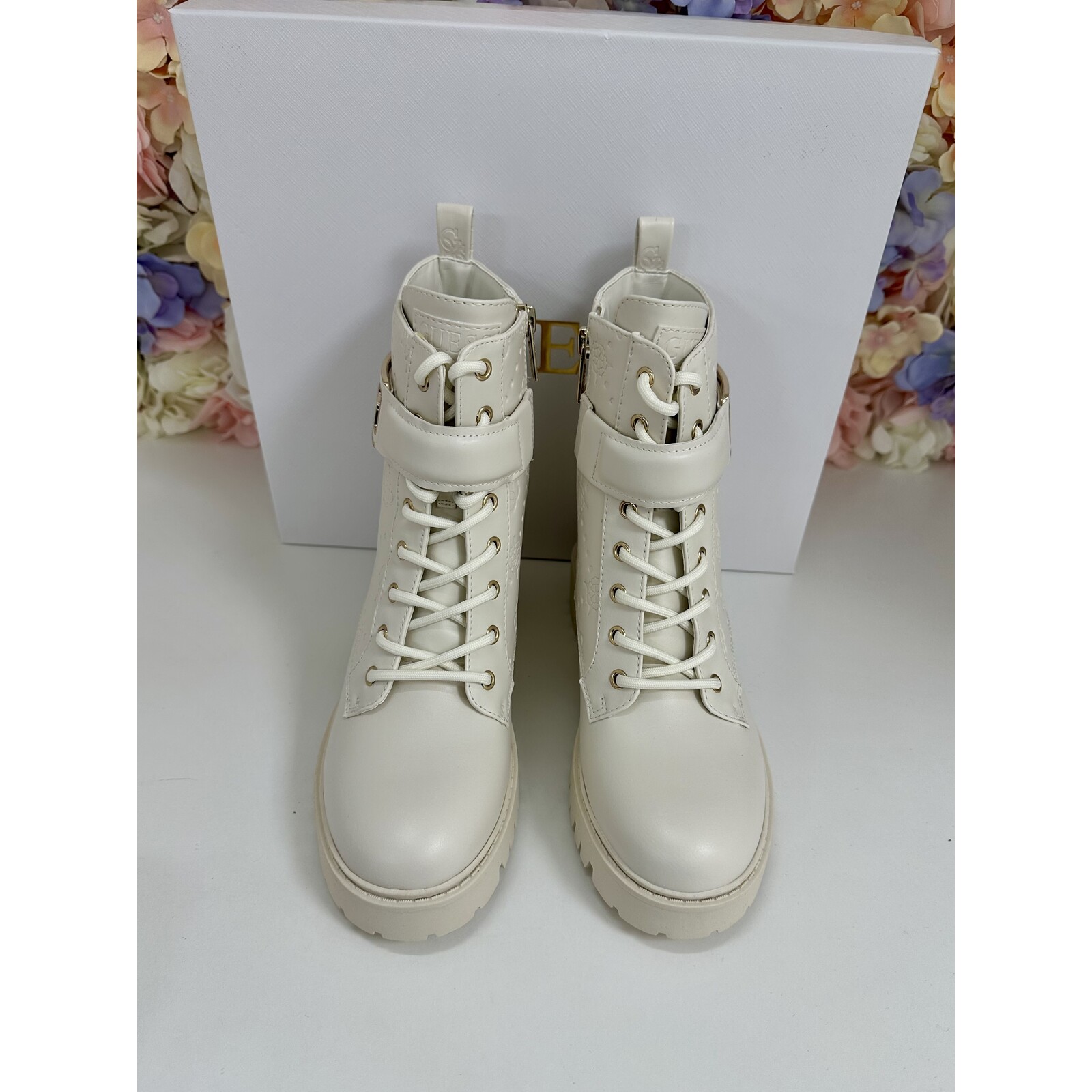 Guess Boots Oranda Ivory Guess 571