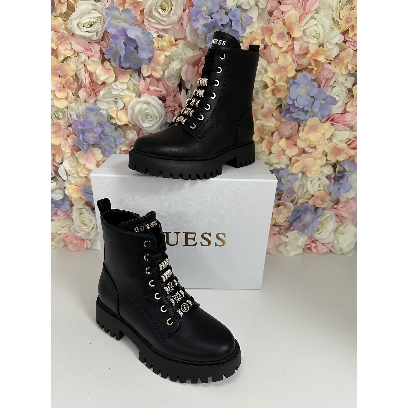 Guess Boots Fionaa Black Guess 555