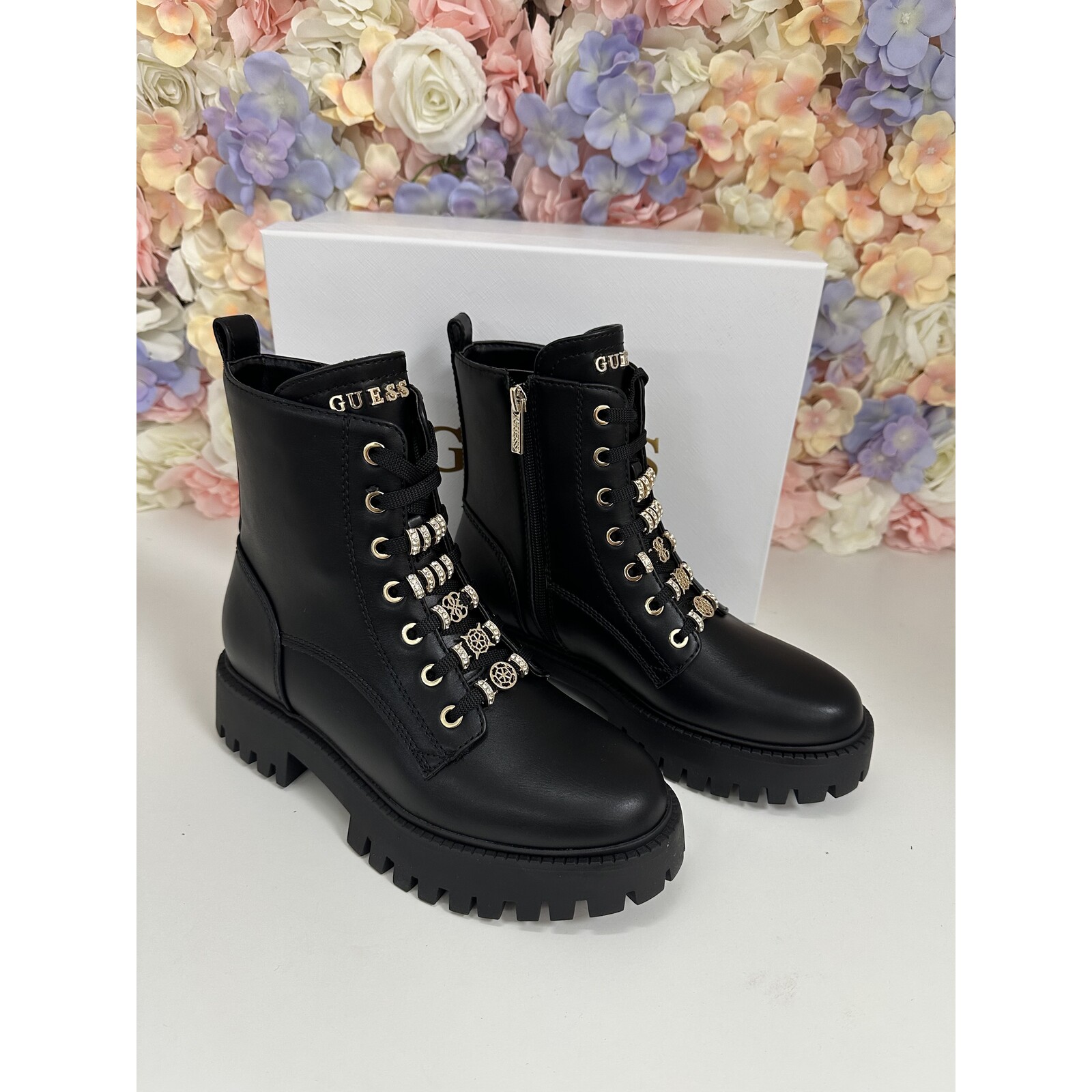 Guess Boots Fionaa Black Guess 555