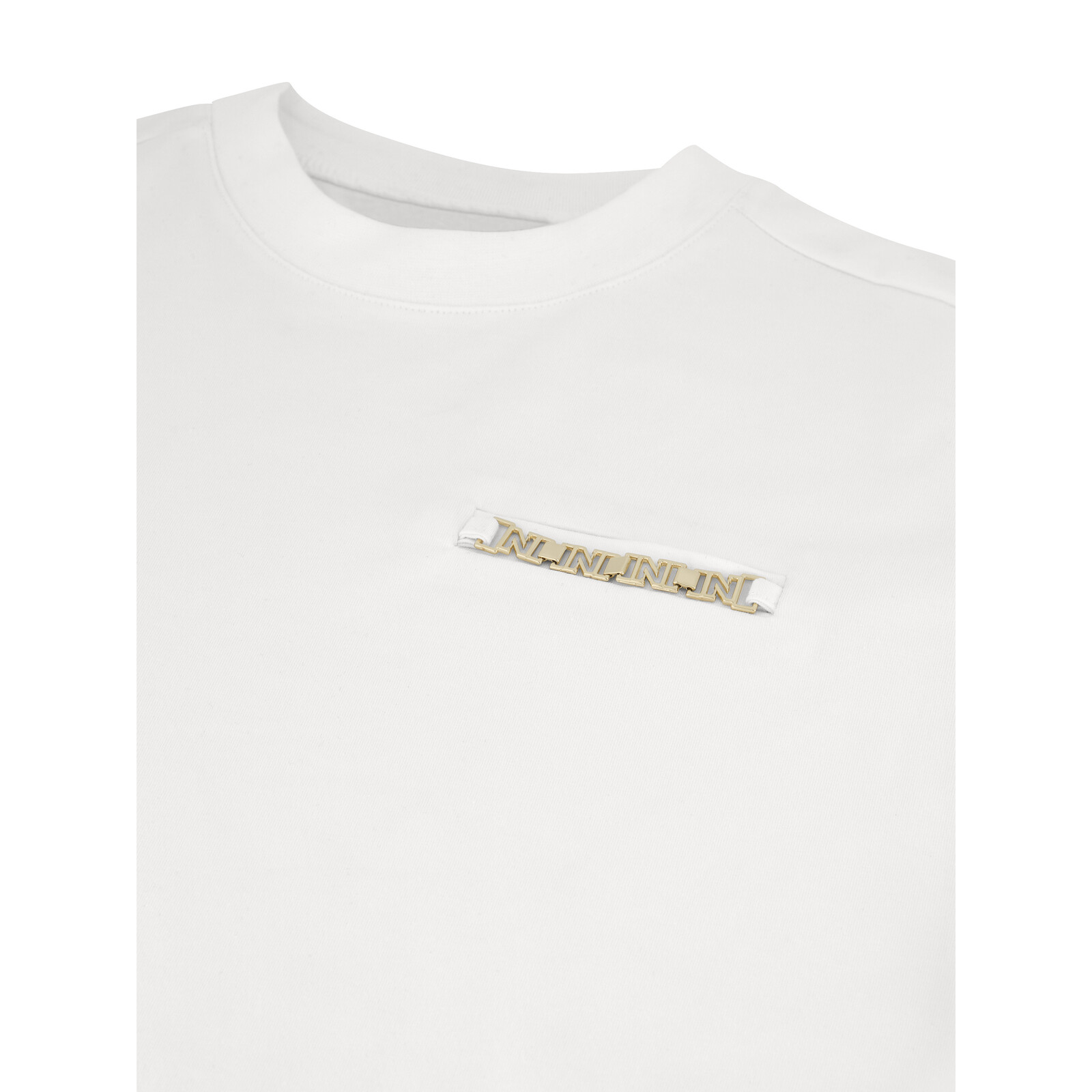 Nikkie T-shirt N Chain Star White Nikkie