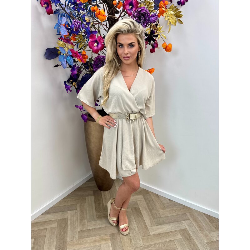 Basic Dress Daisy beige