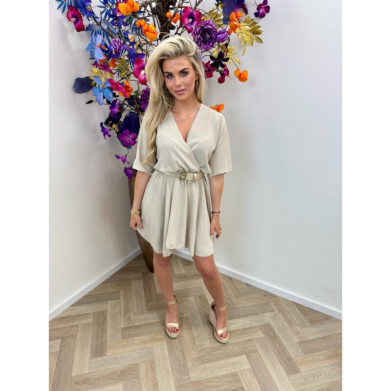 Basic Dress Daisy beige