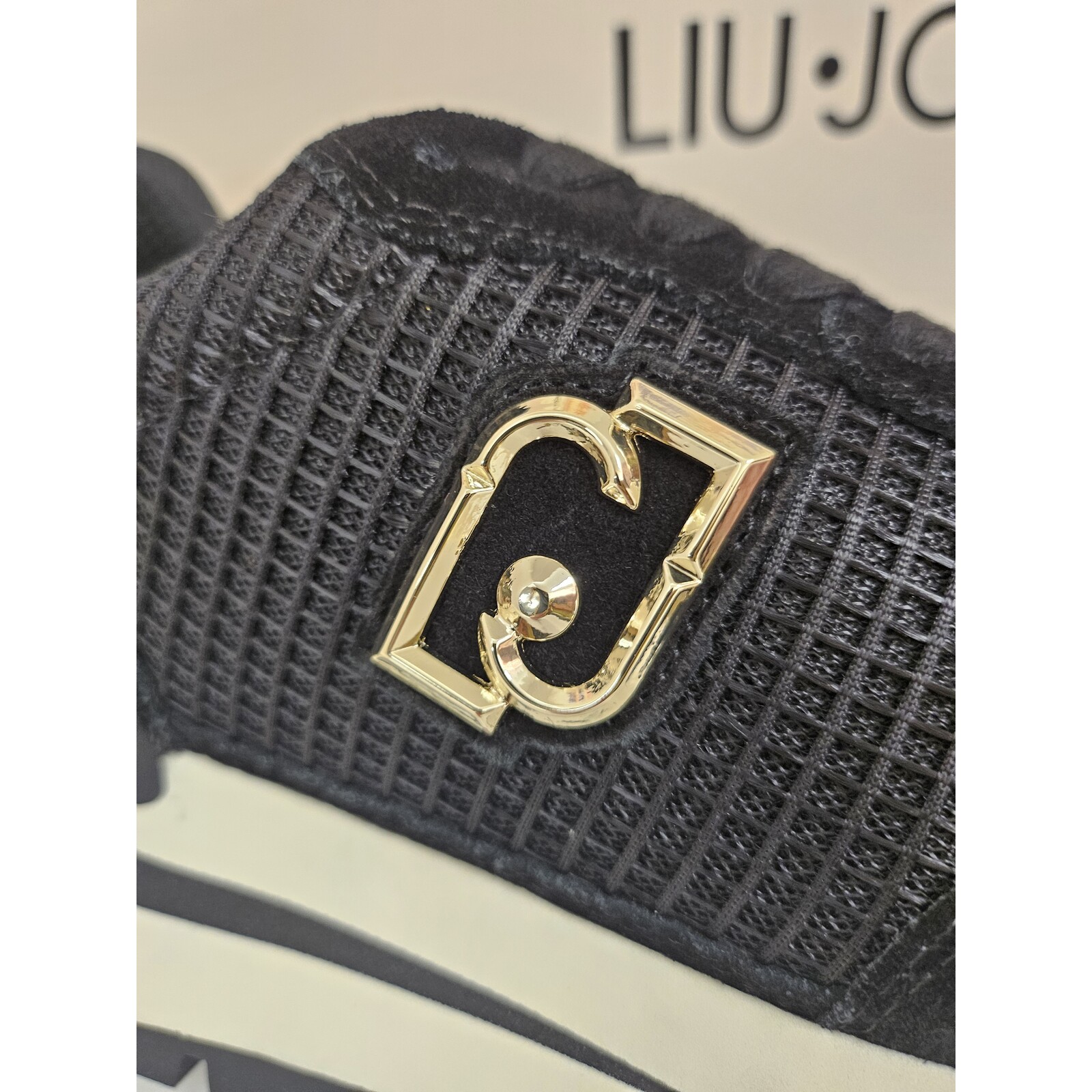 Liu-Jo Sneakers Amazing  Cow Suede  Mesh Black Liu Jo 1807