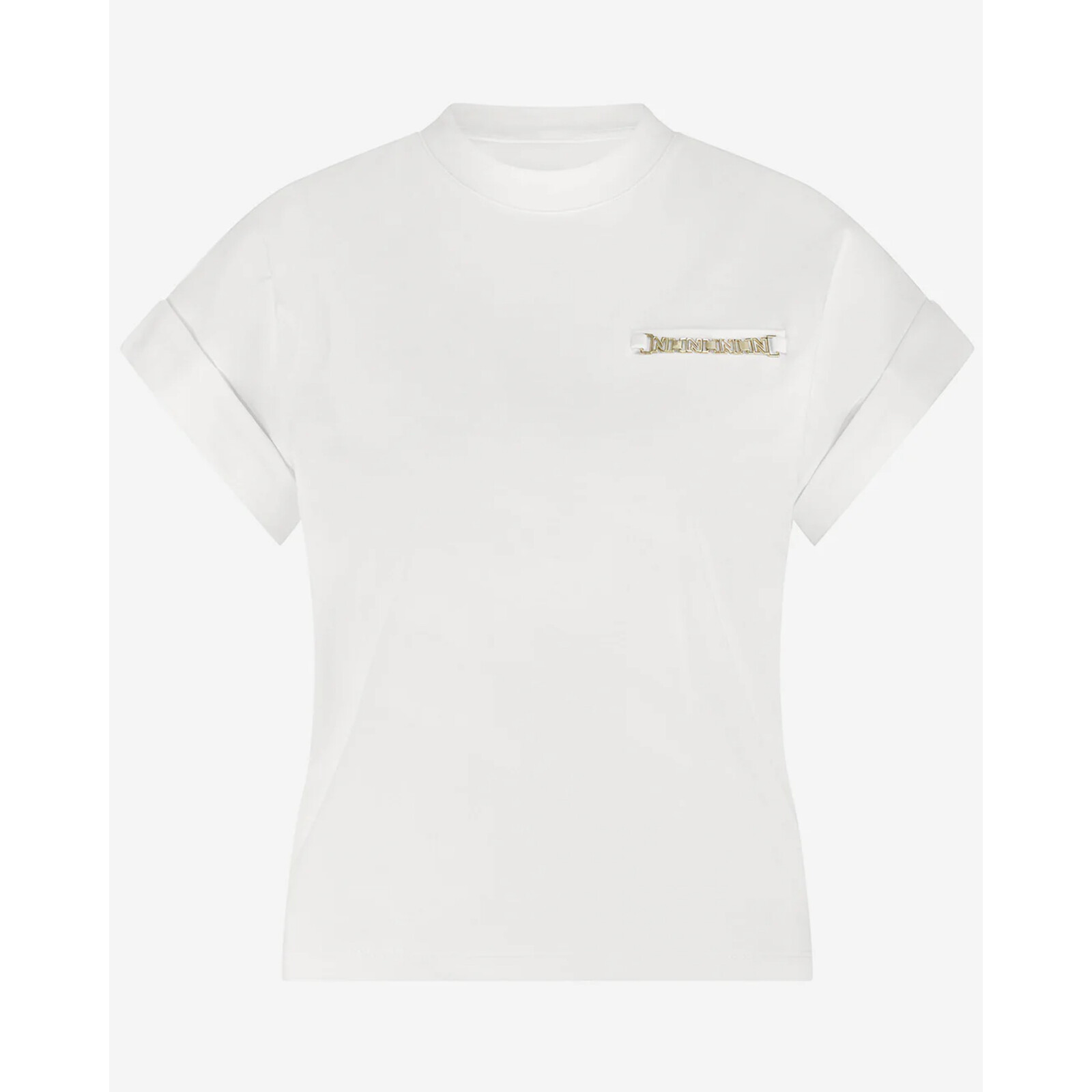 Nikkie T-shirt N Chain Star White Nikkie