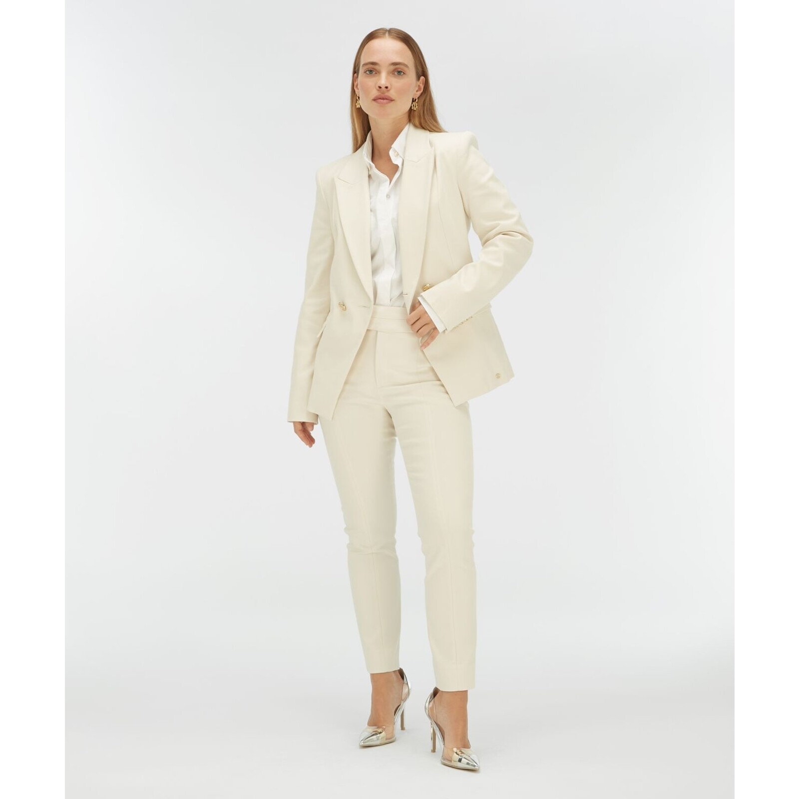 JoshV Blazer Zoya Creme White JoshV