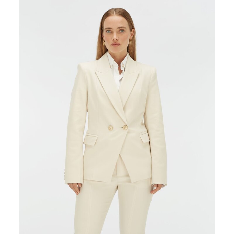 Blazer Zoya Creme White JoshV