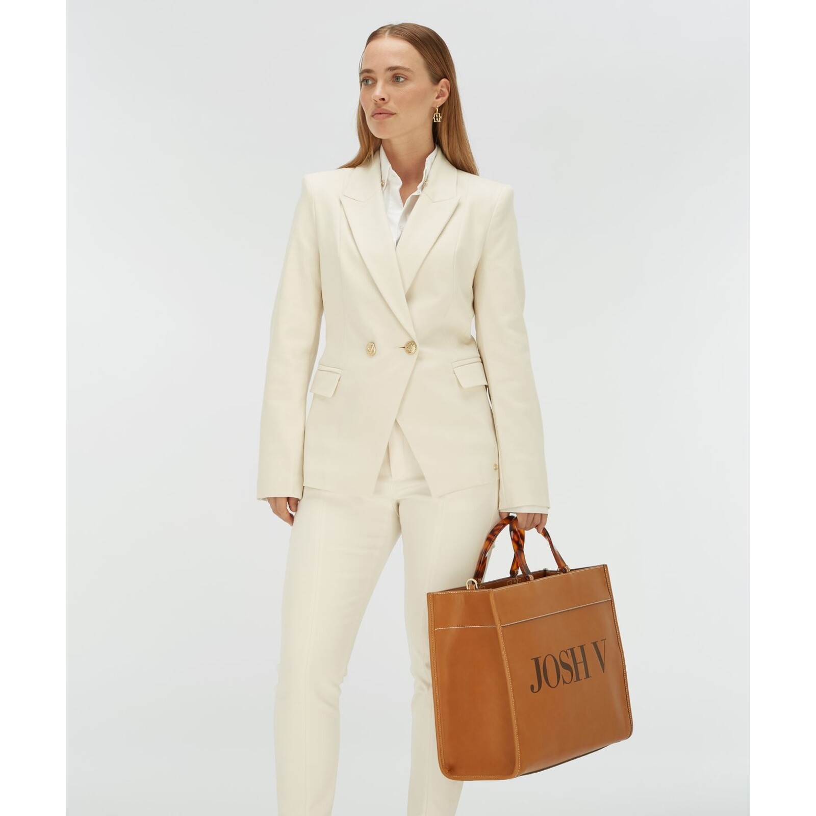 JoshV Blazer Zoya Creme White JoshV