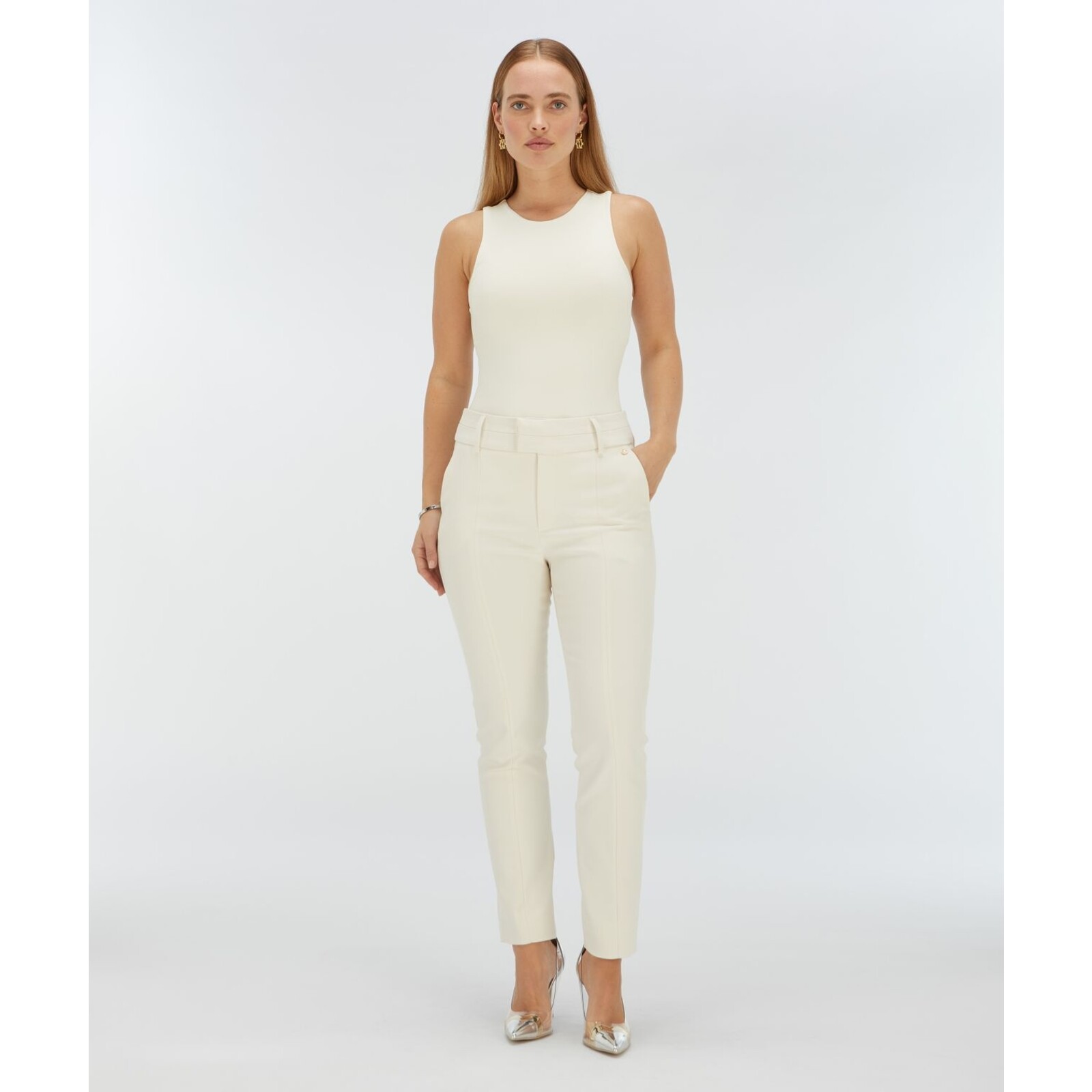 JoshV Pants Kris Creme White JoshV