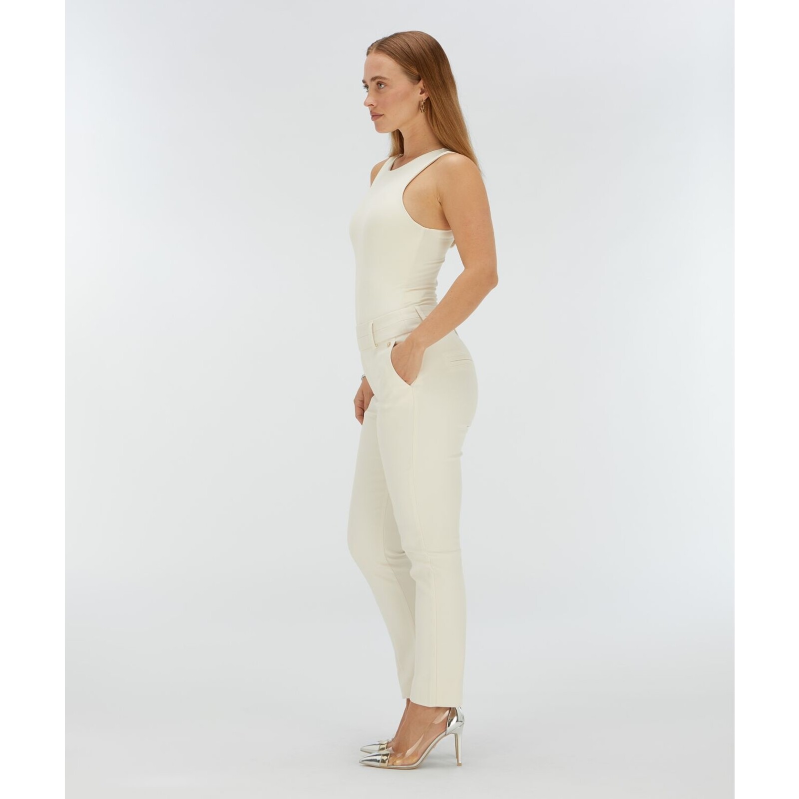 JoshV Pants Kris Creme White JoshV