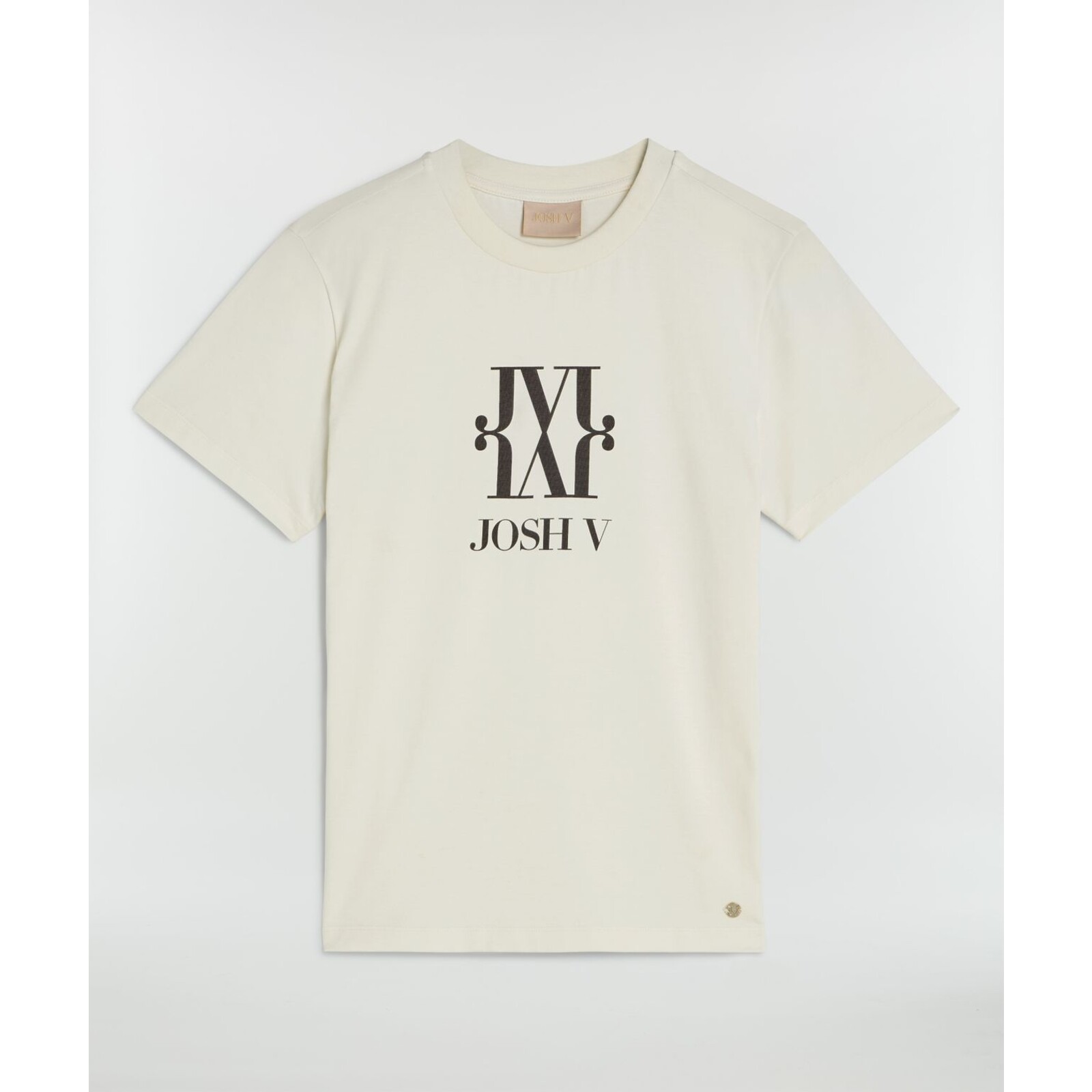 JoshV T-Shirt Dorie Monogram Off White
