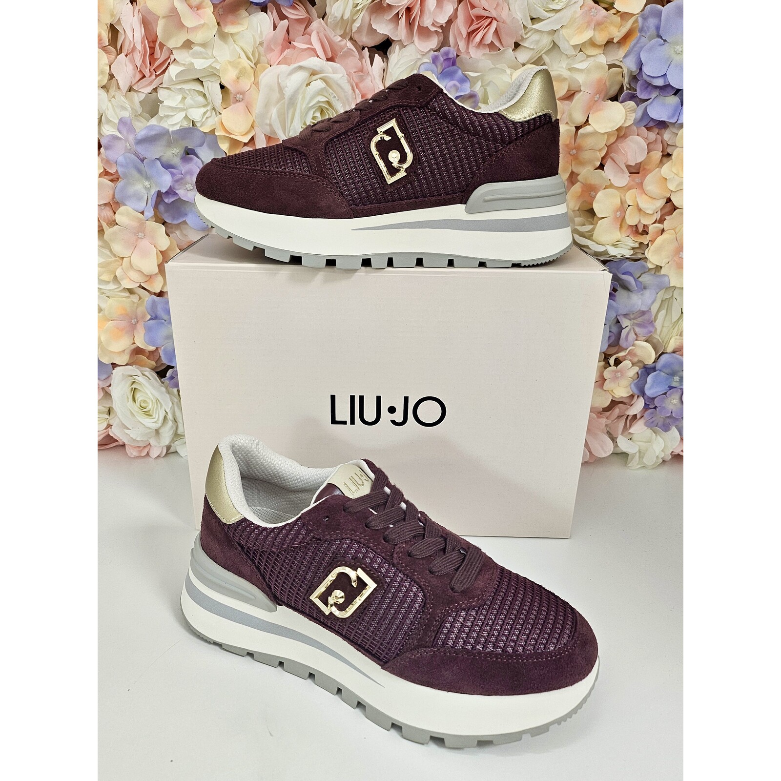 Liu-Jo Sneakers Amazing Suede Bordeaux Liu Jo 1810