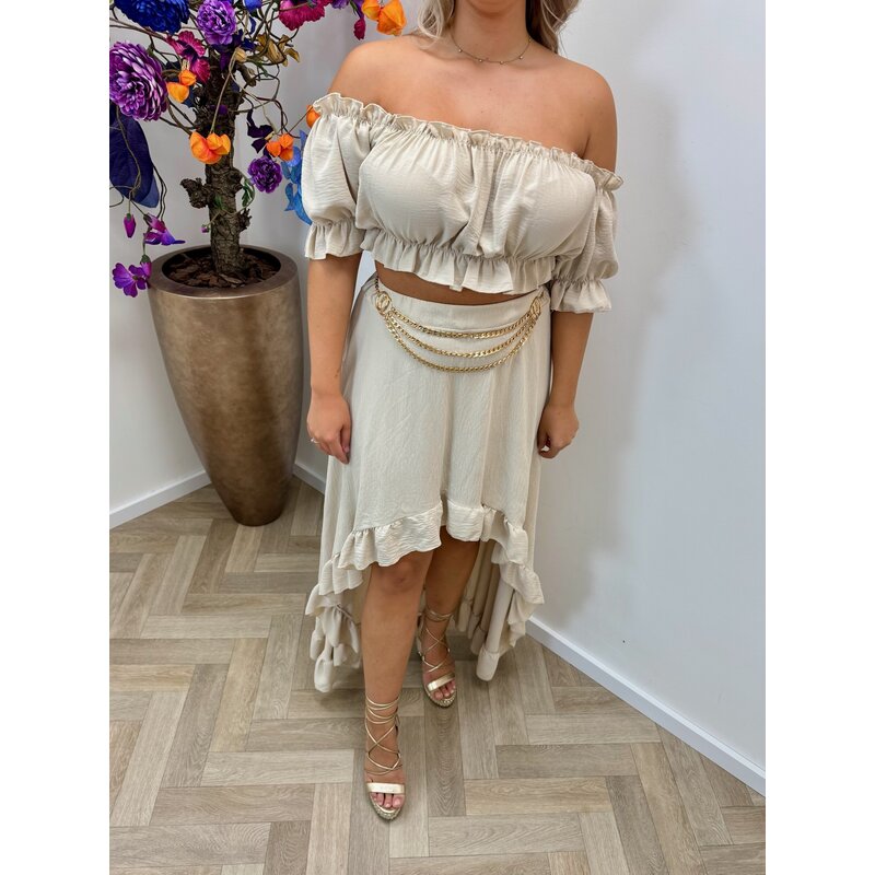Set Summer Look Beige