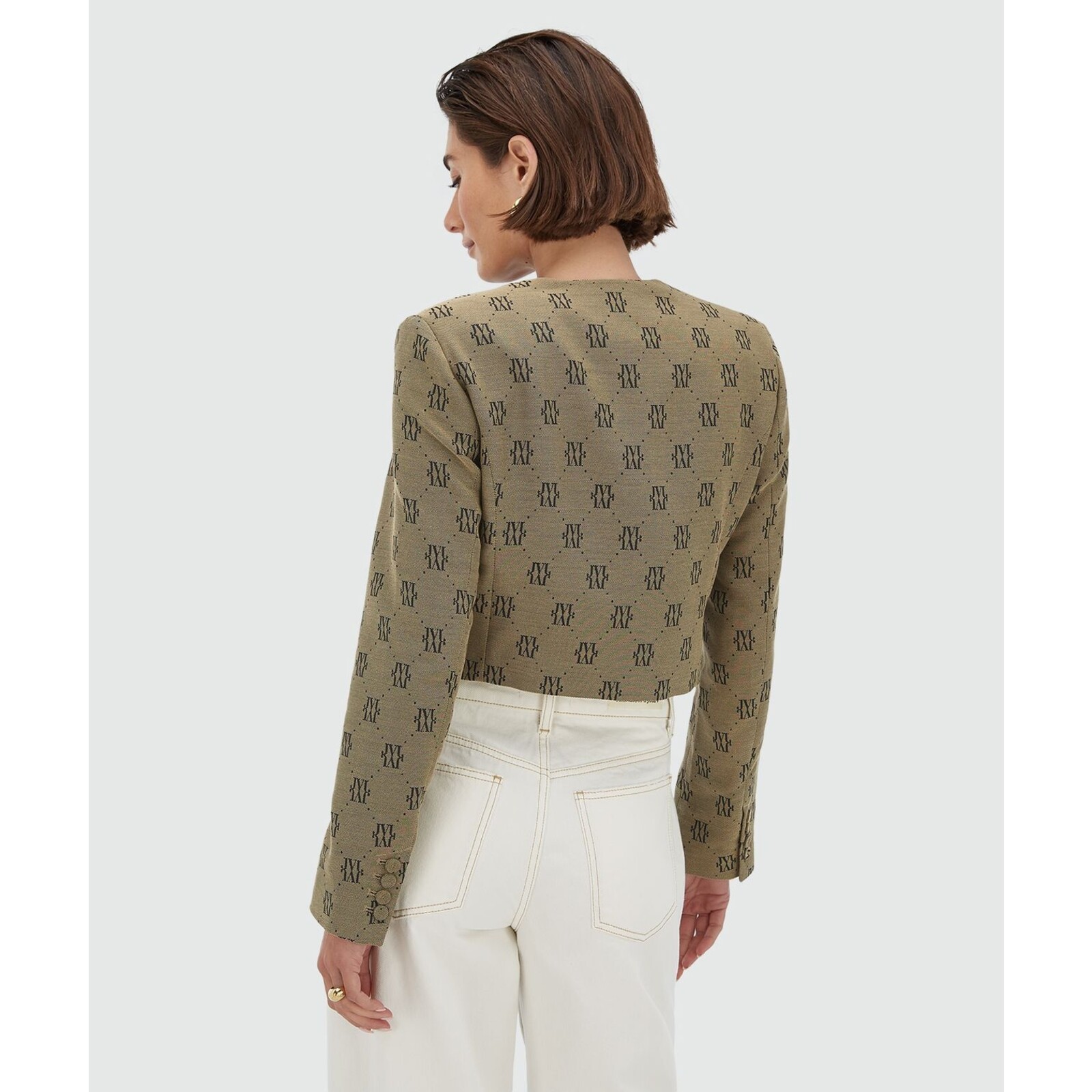 JoshV Jacket Remi Beige Black JoshV