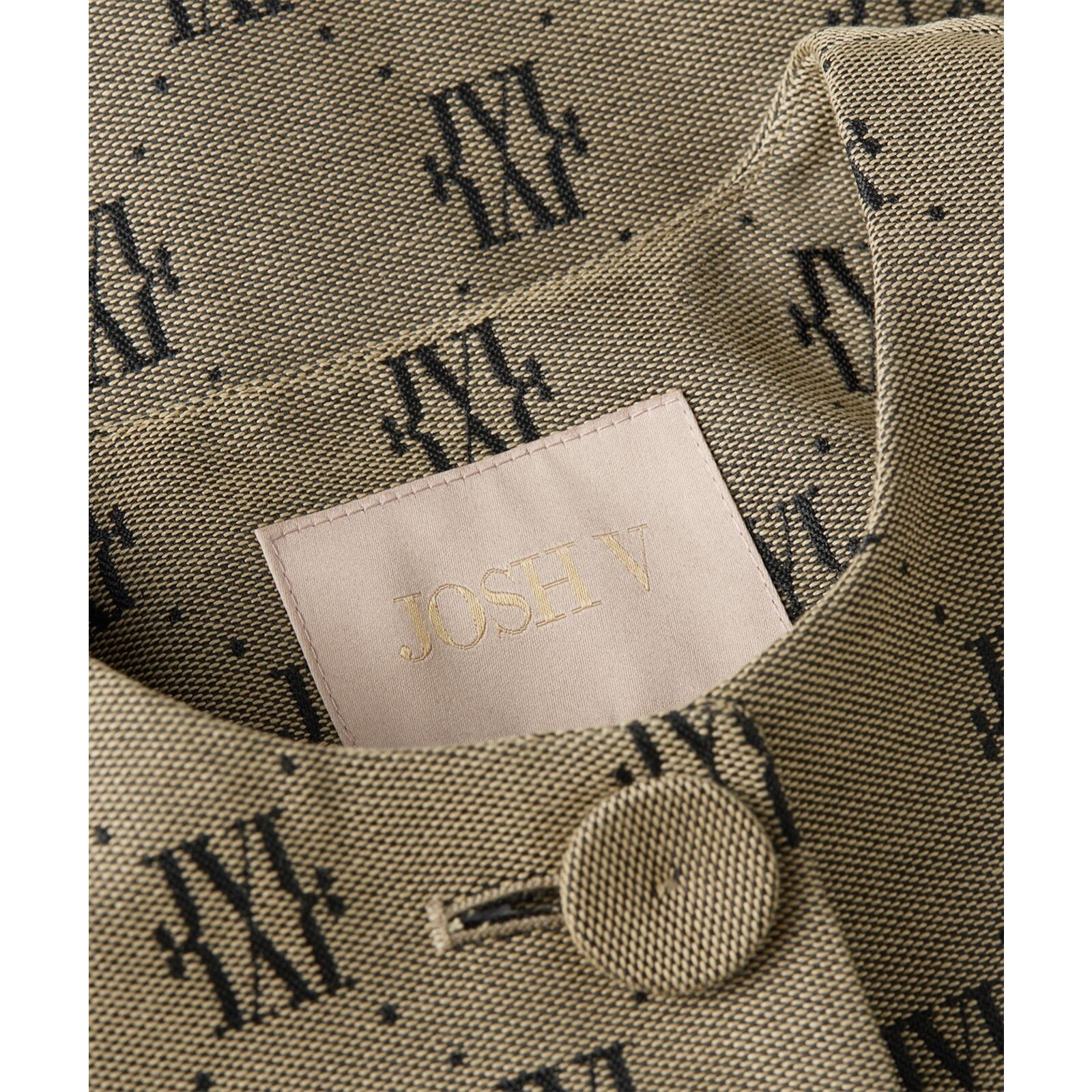 JoshV Jacket Remi Beige Black JoshV