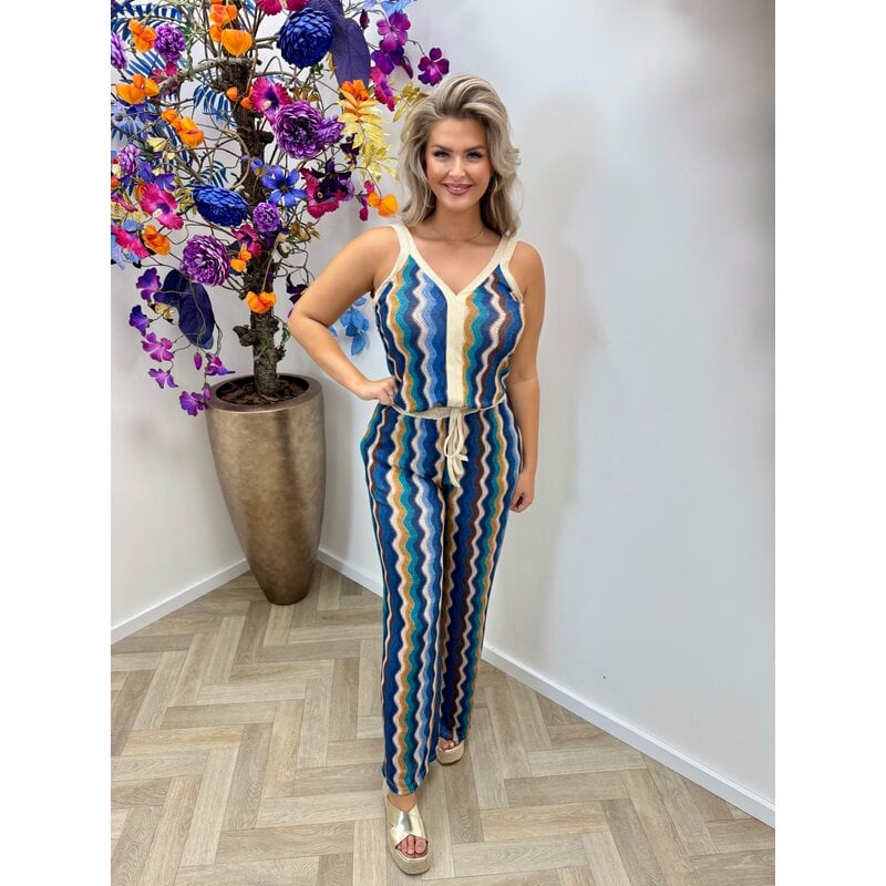 Set Sylvia Zigzag Navy