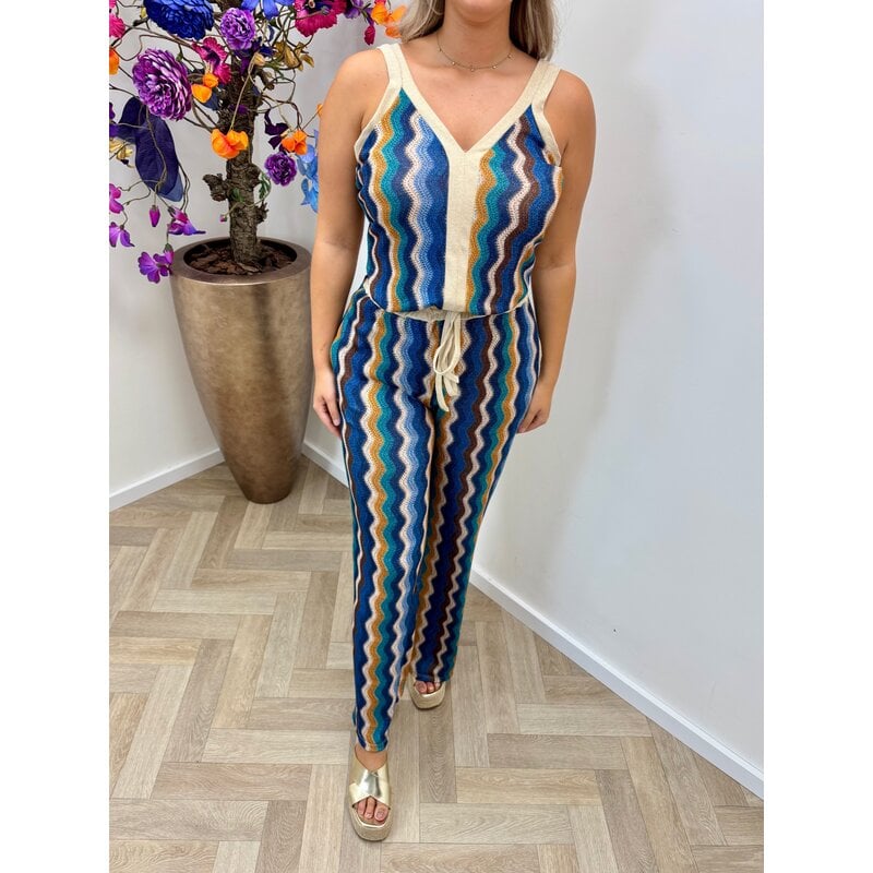 Set Sylvia Zigzag Navy