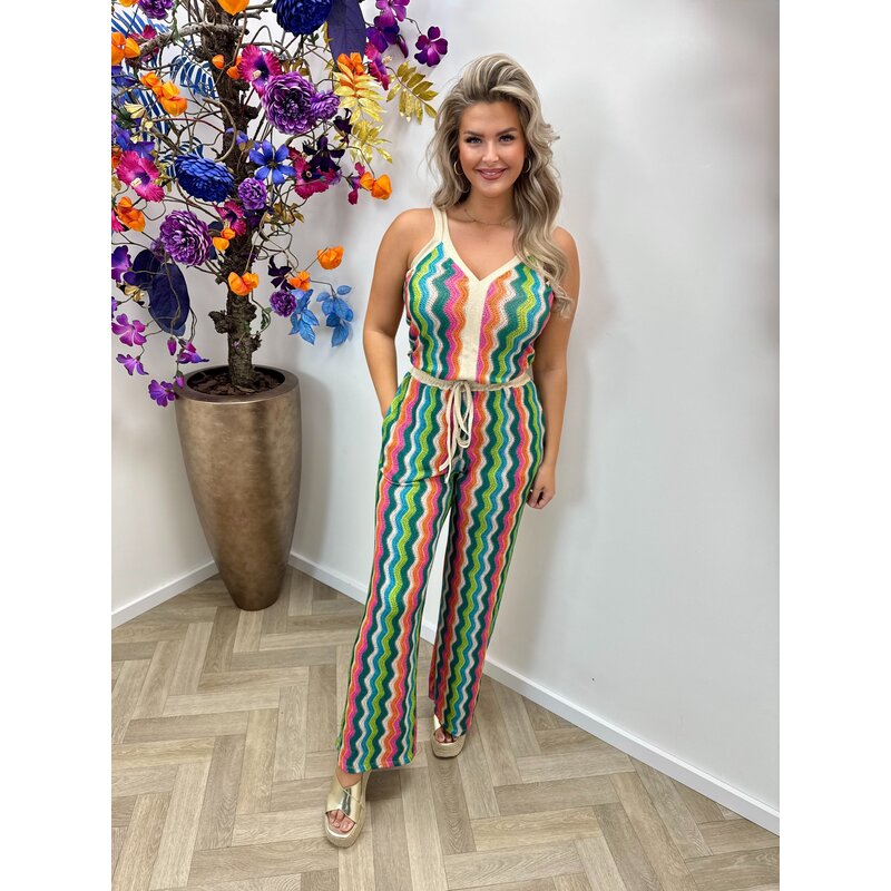 Set Sylvia Zigzag Green