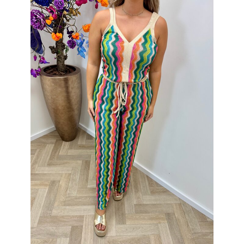 Set Sylvia Zigzag Green